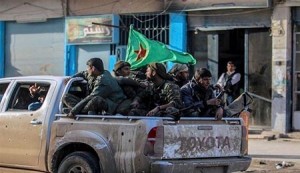 القوات الكردية تحكم السيطرة على تل أبيض شمالي سوريا