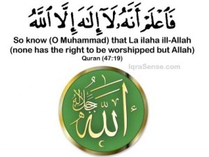 THE IMPORTANCE OF “LAA ILAAHA ILLALLAH”