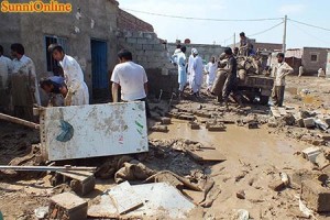 A Glance on Flood-hit Town of Zahedan + Pictures