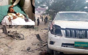 25 killed as Deputy Chairman Senate Haideri’s convoy hit by explosion in Mastung
