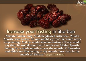 Sha’ban and Fasting