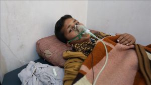 Regime forces launch chlorine gas attack in E. Ghouta