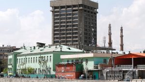 Suicide bombers attack Afghan ministry in downtown Kabul