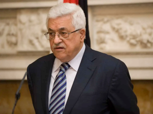 Palestinian president warns Israel not to undermine two-state solution
