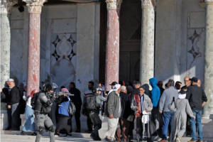 Tensions flare as Israeli police enter Al-Aqsa Mosque again