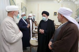 Iran’s Sunni Clerics Meet with President Raisi in Tehran