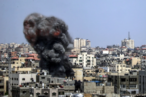 Top fighter, several children killed as Israel bombs Gaza