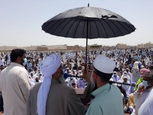مولانا نظرمحمد دیدگاہؒ کی نماز جنازہ ادا؛ ہزاروں افراد شریک ہوئے