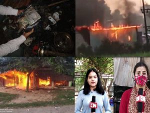 بھارت؛ مسجد اور قرآن پاک کو نذر آتش کرنے کی خبر دینے والی 2 خاتون صحافی گرفتار