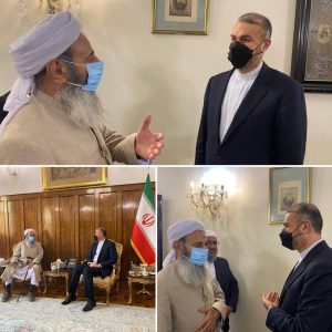مولانا عبدالحمید کی ایرانی وزیر خارجہ سے ملاقات