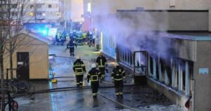 استياء مسلمي السويد بعد حرق مسجد في شهر رمضان