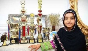 الطفلة العبقرية البلوشية أصبحت بطلة العالم في الرياضيات للمرّة السادسة