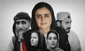 ڈاکٹر ماہ رنگ بلوچ ءُ آئی سنگتانی شش کیسانی مانزمانی منّگ بوتگ