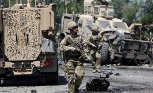 Taliban bomb NATO convoy near Kabul airport