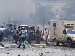 Afghan Taliban attack central Kabul, at least 28 dead
