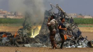 Russian jet shot down in Syria, all onboard killed