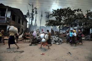 Over 1,000 structures destroyed in Myanmar’s Rohingya villages