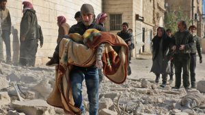 Heavy Syrian army shelling hits rebel Aleppo