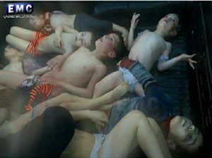 ‘Chemical attack’ in Syria draws international outrage