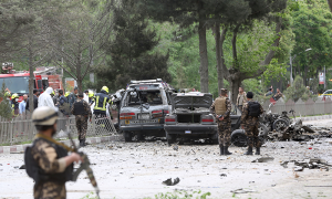 Blast hits NATO convoy in central Kabul