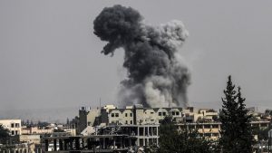 Deadly air strike hits Syrian govt-held Deir al-Zor