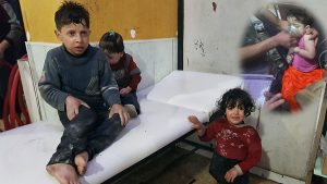 Syria chemical attack: Scores killed in Douma, rescuers say