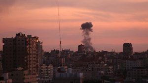 Israeli warplanes strike military target in Gaza