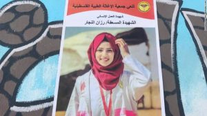 In memory of Razan al-Najjar