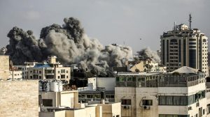 Three killed as Israeli strikes hit Gaza in fresh flare-up