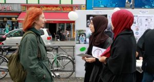 Muslim women attacked at anti-hate event in Germany
