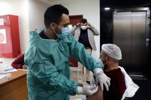 Israel bars entry of coronavirus vaccines to Gaza Strip