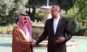Saudi, Iran foreign ministers meet in Tehran amid warming ties