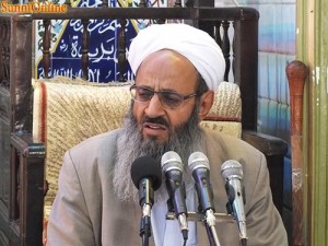 دیدار شیخ‌الاسلام مولانا عبدالحمید با تحصیل‌کردگان و دانشجویان ایرانشهر
