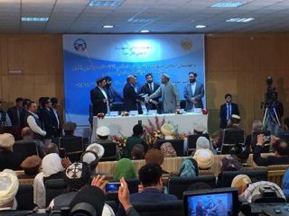 پیش‌نویس توافقنامه صلح میان دولت افغانستان و حزب اسلامی امضا شد