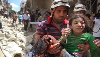 حمله هوایی به حلب ده‌ها کشته برجا گذاشت