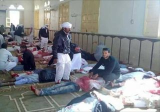 شمار قربانیان حمله به مسجدی در مصر به 235 نفر افزایش یافت