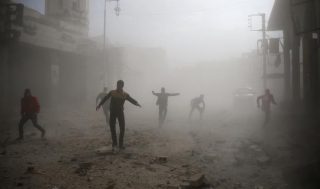 حمله هوایی به غوطه دمشق ۲۳ کشته برجای گذاشت