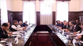دیدار نخست‌وزیر پاکستان با رئیس‌جمهور افغانستان در کابل
