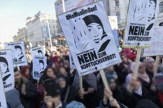 اعتراض به طرح قانون ممنوعیت حجاب در مدارس اتریش
