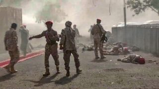 حملۀ موشکی مرگبار به یک پایگاه نظامی در یمن
