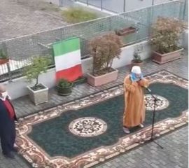 پخش اذان از بلندگو برای نخستین بار در شهر “پارما” در ایتالیا
