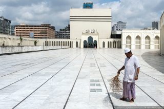 نگاهی به بزرگترین مسجد بنگلادش+عکس