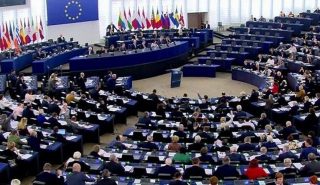 طومار محکومیت الحاق کرانه باختری در پارلمان اروپا