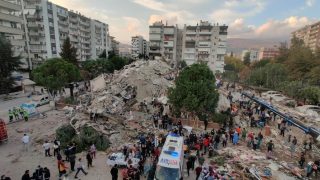 وقوع زمین‌لرزه قوی در استان ازمیر ترکیه