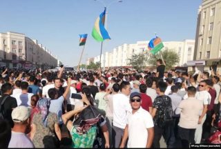 ناآرامی‌ها در ازبکستان؛ تاکنون 5 نفر کشته و صدها تن زخمی شده‌اند