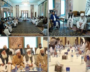 دیدار هیئت علمای پاکستان با رئیس‌الوزرای افغانستان و رهبران «تحریک طالبان پاکستان» در کابل