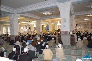 مولانا سلیم اللہ خان کی یاد میں دارالعلوم زاہدان میں تعزیتی تقریب