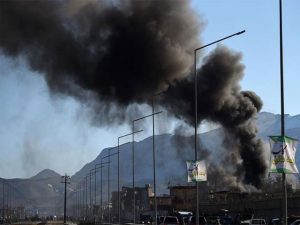 کابل کے سفارتی علاقے میں بم دھماکے سے 13افراد ہلاک، متعدد زخمی