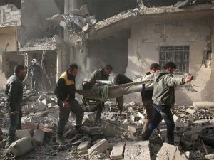 شام : داعش کے خودکش حملے ، 220 افراد جاں بحق، درجنوں زخمی