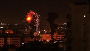 غزہ: اسرائیلی بمباری سے تین فلسطینی شہید